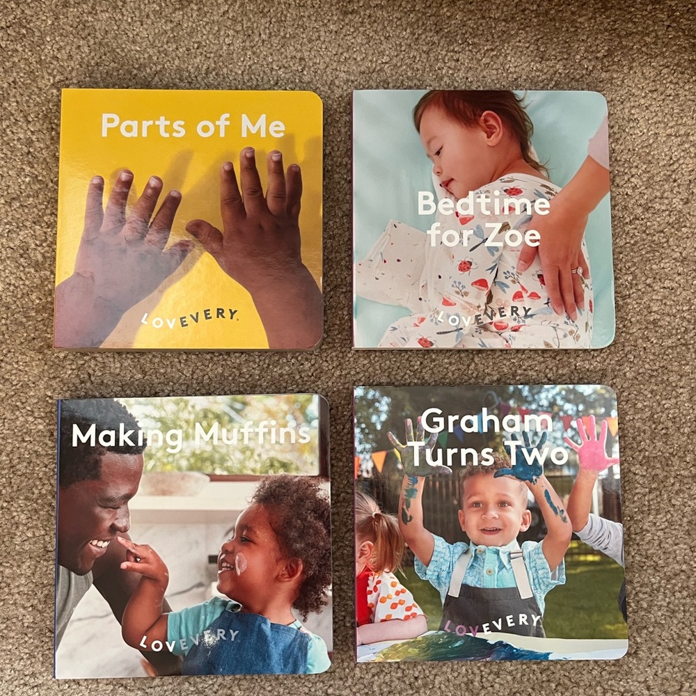 Lovevery Children's Board Books Set